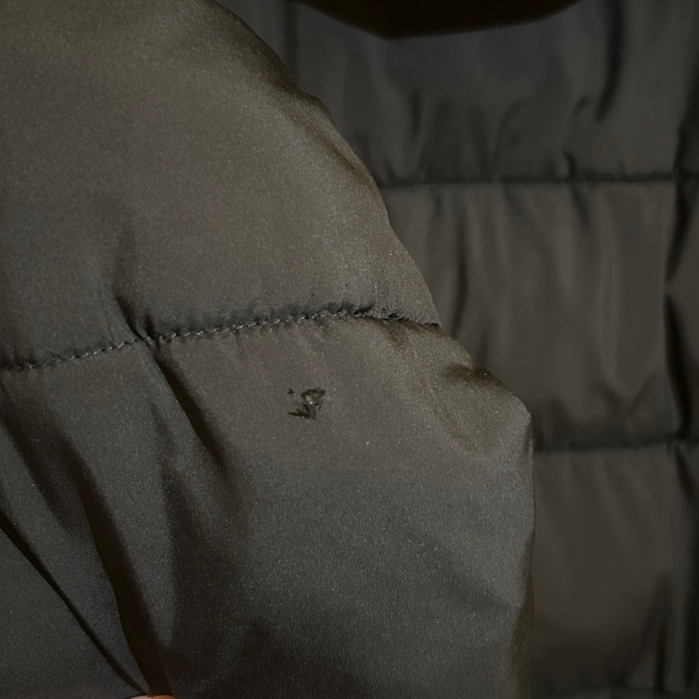 Under Armour Black Hooded Puffer Coat - Picture 13 of 15